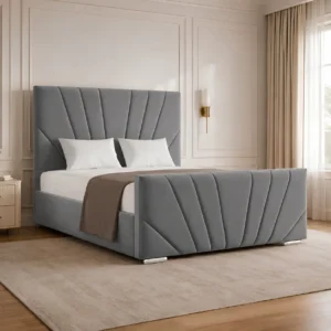 Grey Plush Velvet
