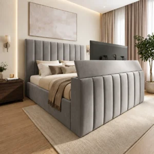 Grey Plush Velvet
