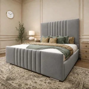 Grey Plush Velvet