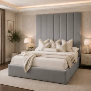 Grey Plush Velvet