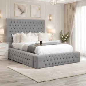 Grey Plush Velvet