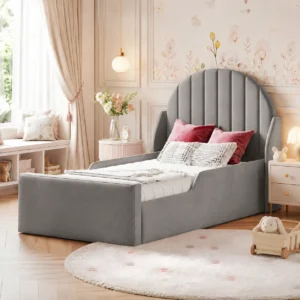 Grey Plush Velvet