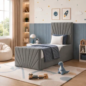 Grey Plush Velvet