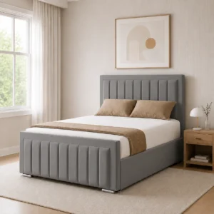 Grey Plush Velvet