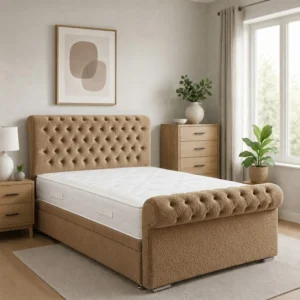 Latte Teddy Boucle