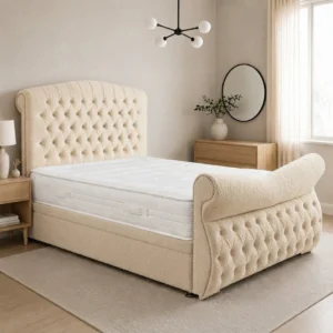 Latte Teddy Boucle