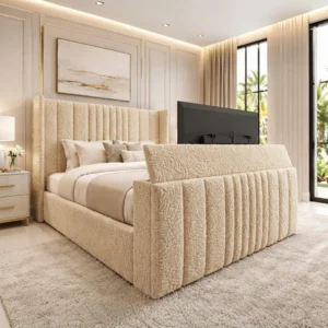 Latte Teddy Boucle