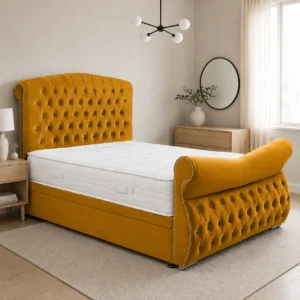 Mustard Plush Velvet