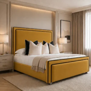 Mustard Plush Velvet