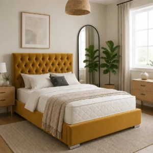 Mustard Plush Velvet