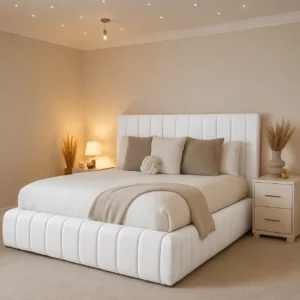 White Plush Velvet