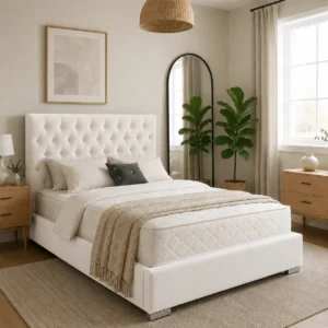 White Plush Velvet