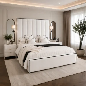 White Plush Velvet