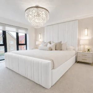 White Plush Velvet