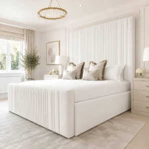 White Plush Velvet