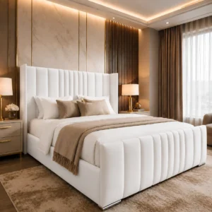 White Plush Velvet